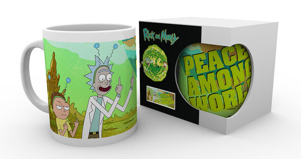 Caneca Rick And Morty - Peace
