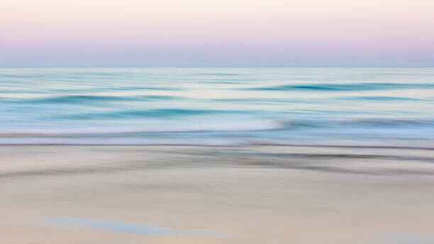 Canvas Print Abstract patterns and color at the beach.