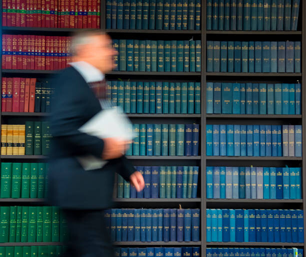 Canvas Print Adult Male Lawyer