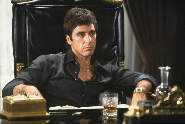 The World Is Yours Scarface Statue Movie Wall Art Poster
