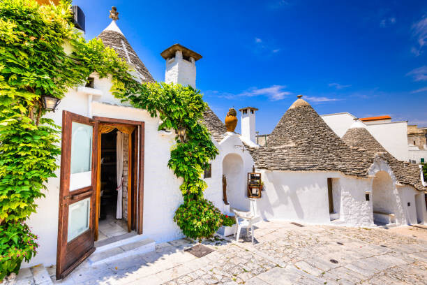 Canvas Print Alberobello, Puglia, Italy