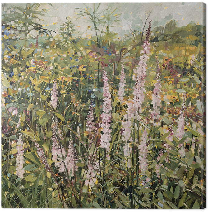 Canvas Print Anne-Marie Butlin - Sussex Garden