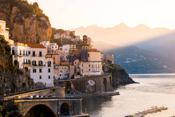 Canvas Print Atrani, Amalfi Coast, Italy