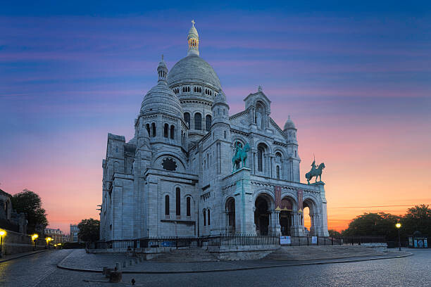 Canvas Print Basilique du Sacre-Coeur de Montmartre, Paris