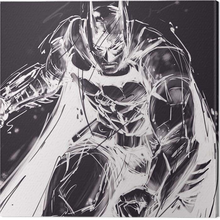 Canvas print Batman Arkham Knight - Stance | Fine Art Prints & Wall  Decorations