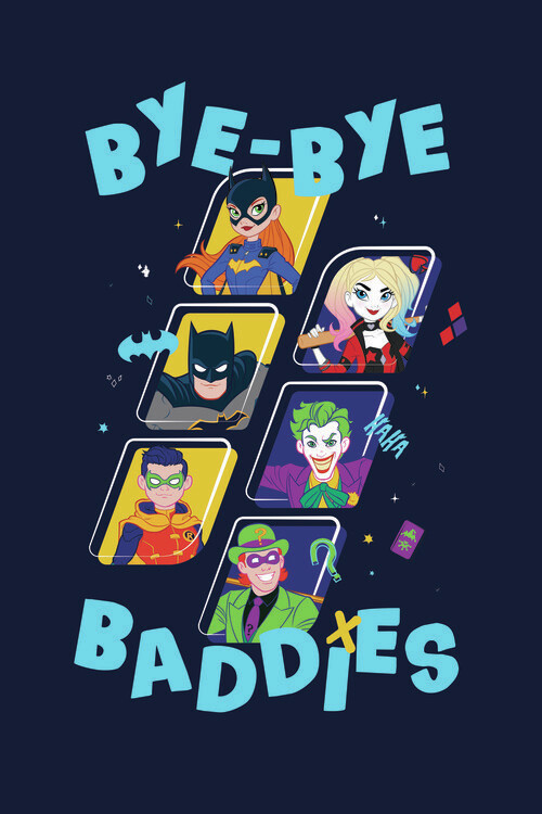 Canvas Print Batman - Baddies