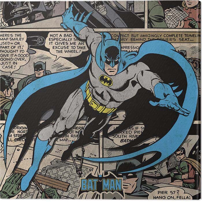 Canvas print Batman - Burst | Fine Art Prints & Wall Decorations