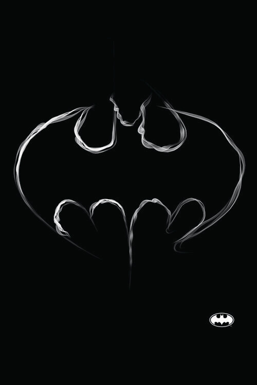 Canvas Print Batman - Sketch Symbol