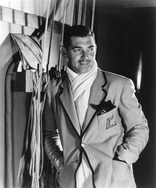 Canvas Print Clark Gable