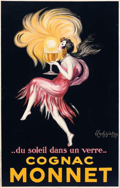 Canvas Print Cognac Monnet, 1927