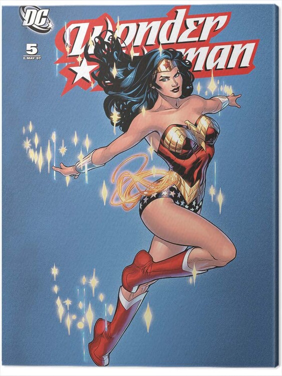 Canvas Print DC Comics - Wonder Woman - Sparkle