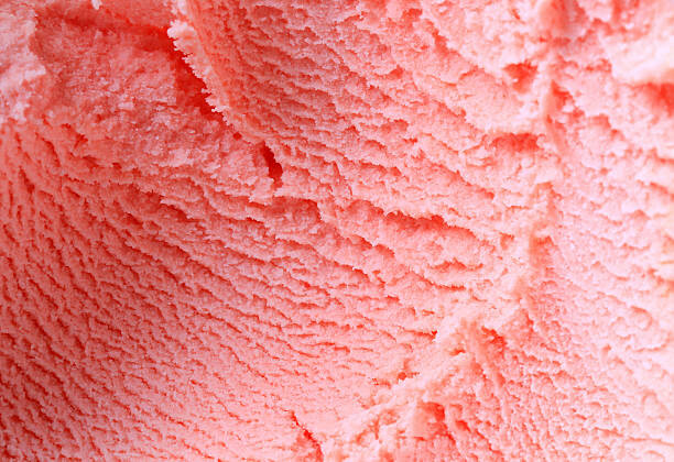 Canvas Print Detail of icecream scoop