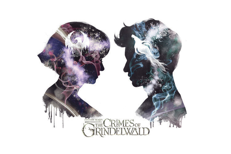 Canvas Print Fantastic Beasts - Different souls same love