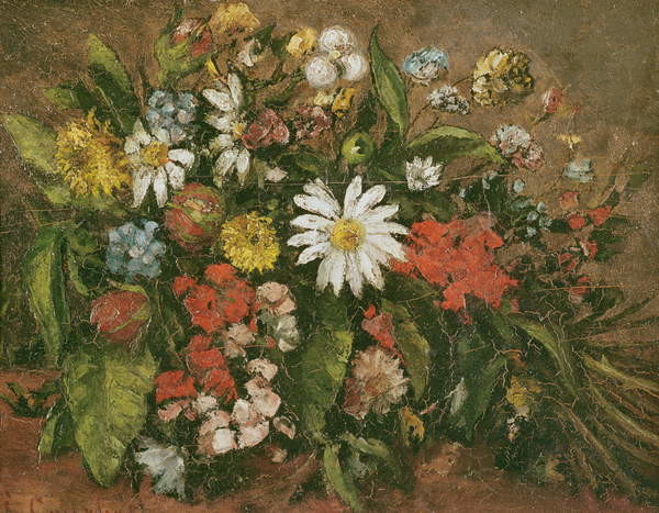 Canvas Print Flowers, 1871