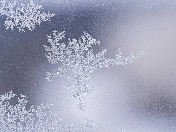 Canvas Print Frosted glass texture background