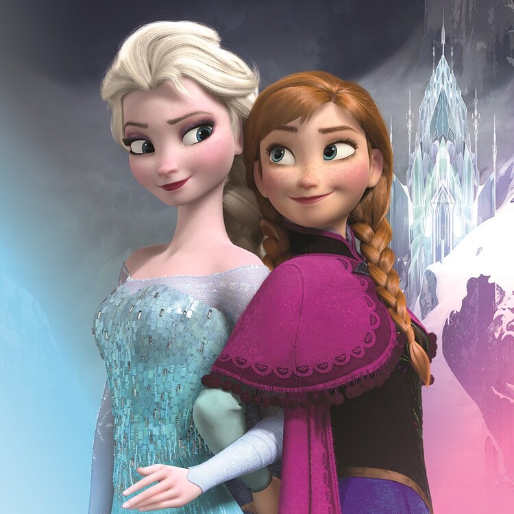 Canvas print Frozen - Elsa & Anna | Fine Art Prints & Wall Decorations