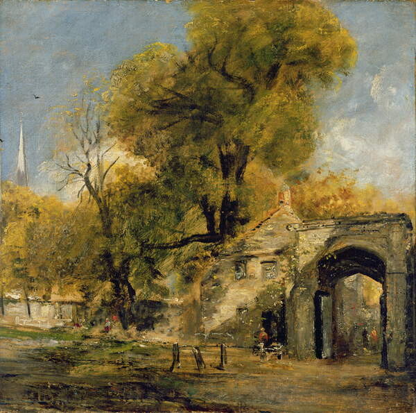 Canvas Print Harnham Gate
