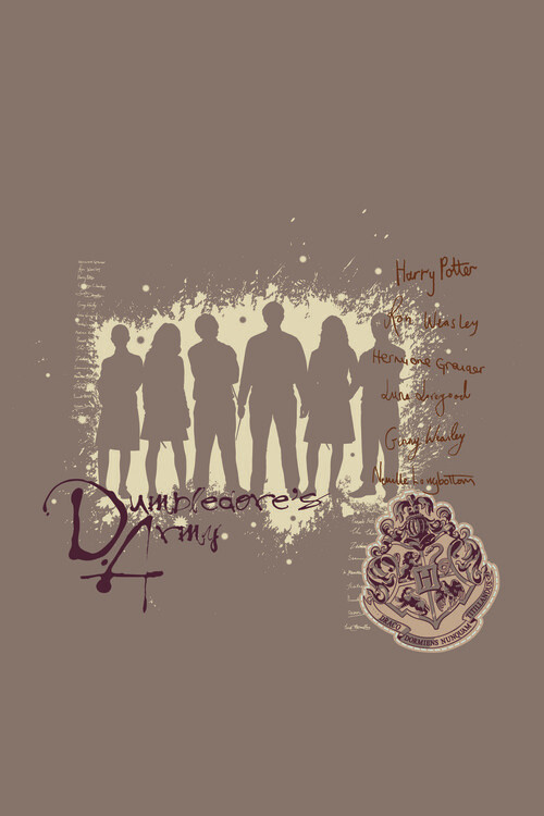 Art Poster Harry Potter - Dumbledore' Army, (26.7 x 40 cm)