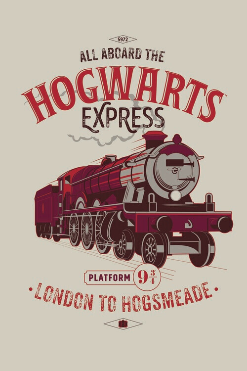 Canvas Print Harry Potter - Hogwarts Express
