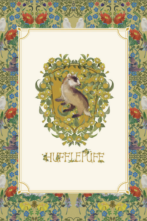 Canvas Print Harry Potter - Hufflepuff