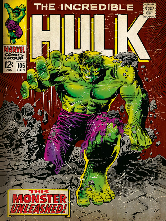 Canvas Art online The Hulk!