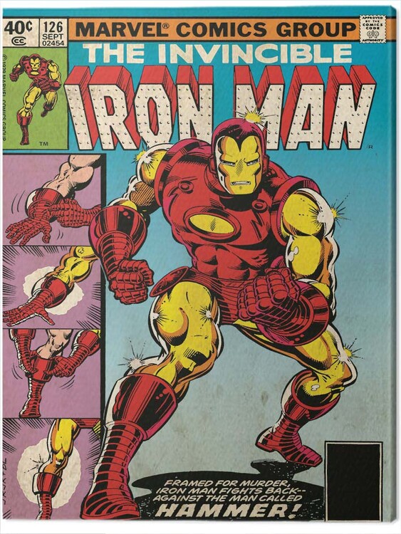 Canvas Print Iron Man - Hammer