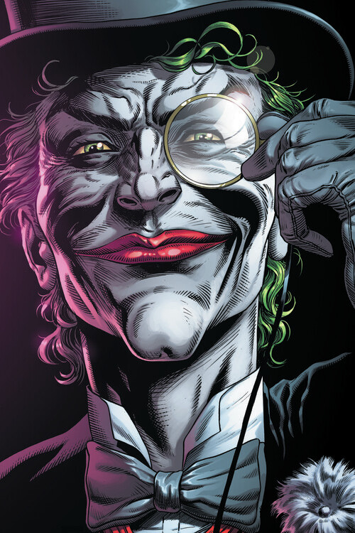 Canvas Print Joker - Three Jokers