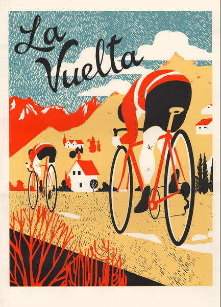 Canvas Print La Vuelta, 2015