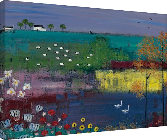 Canvas Print Lee McCarthy - Swan Lake