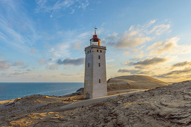 Canvas Print Lighthouse and Dune, Rubjerg Knude