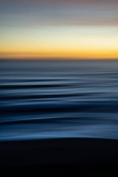 Canvas Print Lines of the Sea
