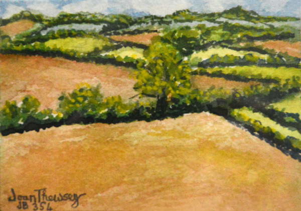 Canvas Print Little Suffolk Landscape,2000
