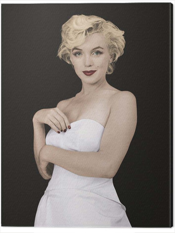 Canvas Print Marilyn Monroe - Pose