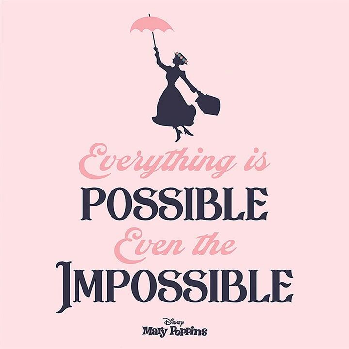 Canvas Print Mary Poppins - Possible