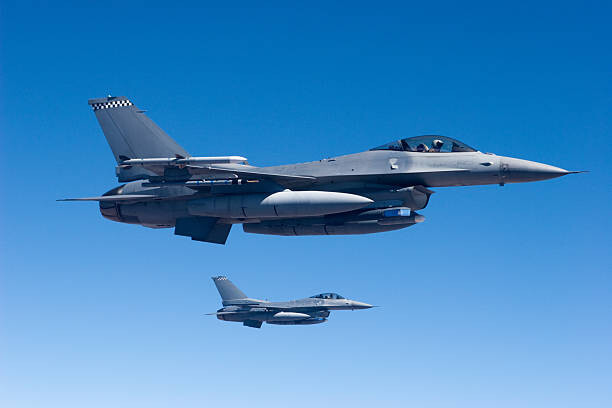 Canvas Print Military Jets in Flight