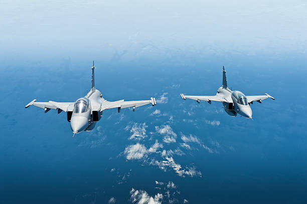 Canvas Print Military planes