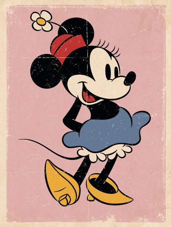 Canvas print Mickey & Minnie Mouse - True Love