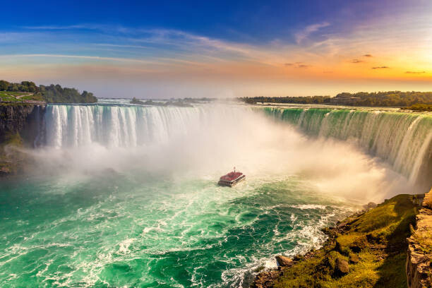 Canvas Print Niagara Falls, Horseshoe Falls