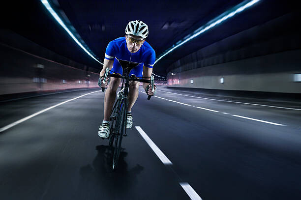 Canvas Print Professional Male Cyclist