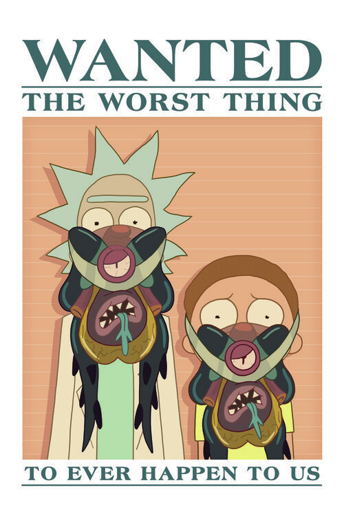 Poster Rick & Morty - Ship, Wall Art, Gifts & Merchandise