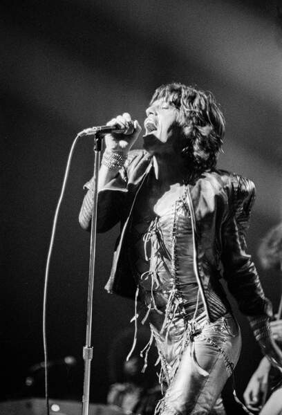 Canvas Print Rolling Stones, 1973