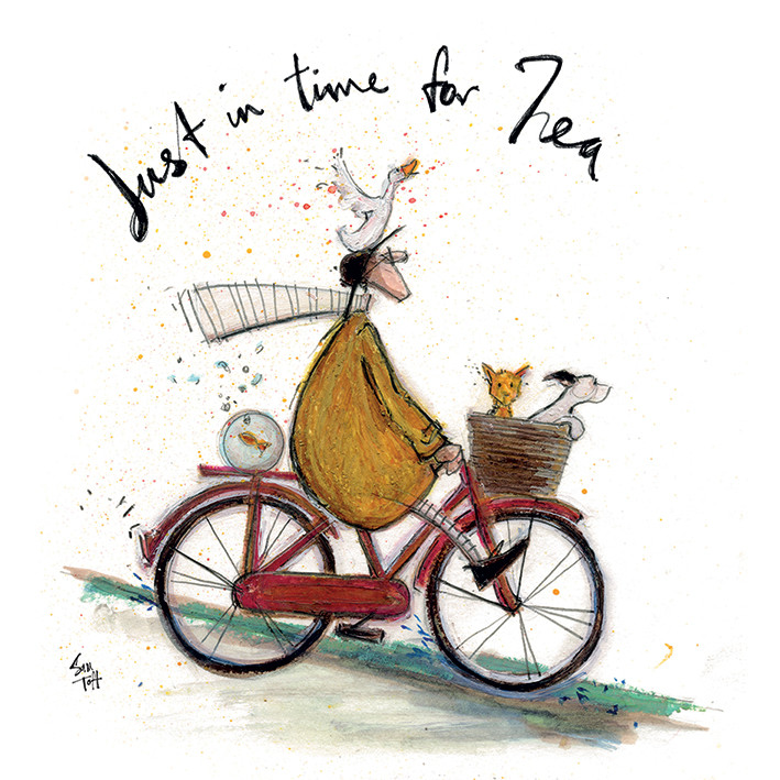 Canvas Print Sam Toft Just In Time For Tea Wall Decorations Europosters