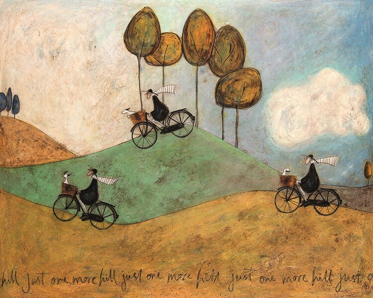 Canvas Print Sam Toft - Just One More Hill