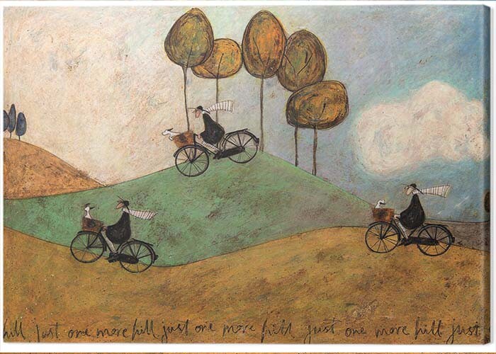 Canvas Print Sam Toft - Just One More Hill