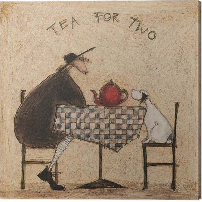 Canvas Print Sam Toft - Tea Fot Two