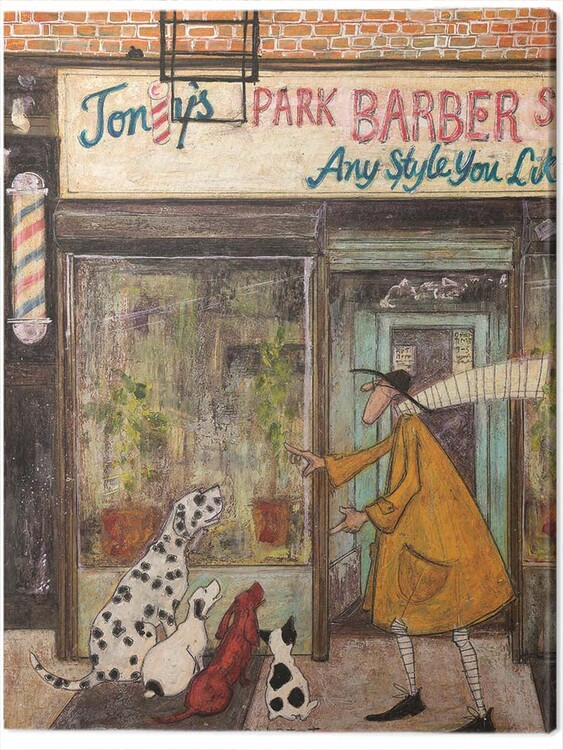 Canvas Print Sam Toft - The Barber Shop Quartet