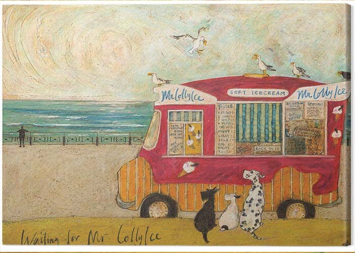 Canvas Print Sam Toft - Waiting For Mr Lollyice