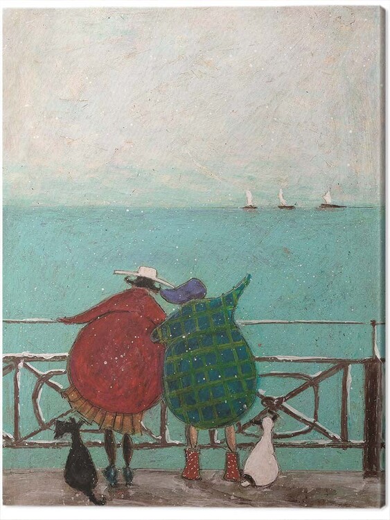 Canvas Print Sam Toft - We Saw Three Ships Come Sailing By