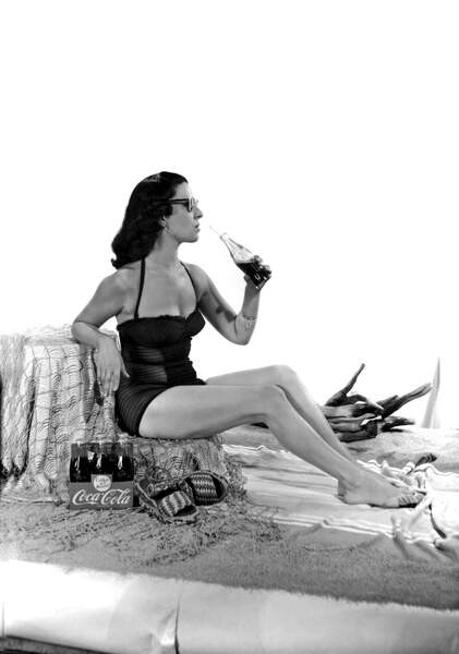 Canvas Print Shooting for Coca Cola