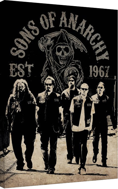 Canvas Print Sons of Anarchy - Reaper Crew